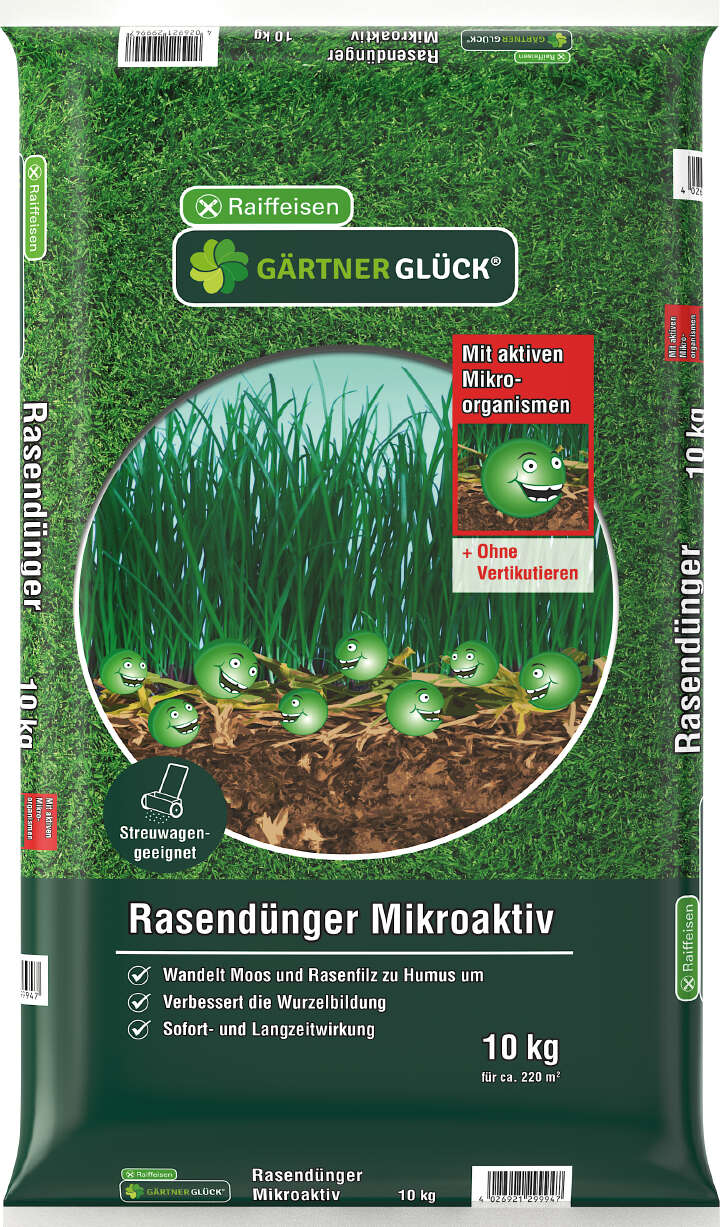 GÄRTNERGLÜCK Rasendünger Mikroaktiv